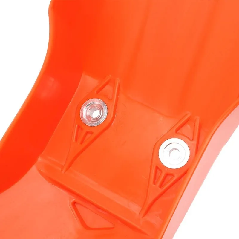 Orange plastic motorcycle front fender FG102 for 125cc-500cc off-road endurance races
