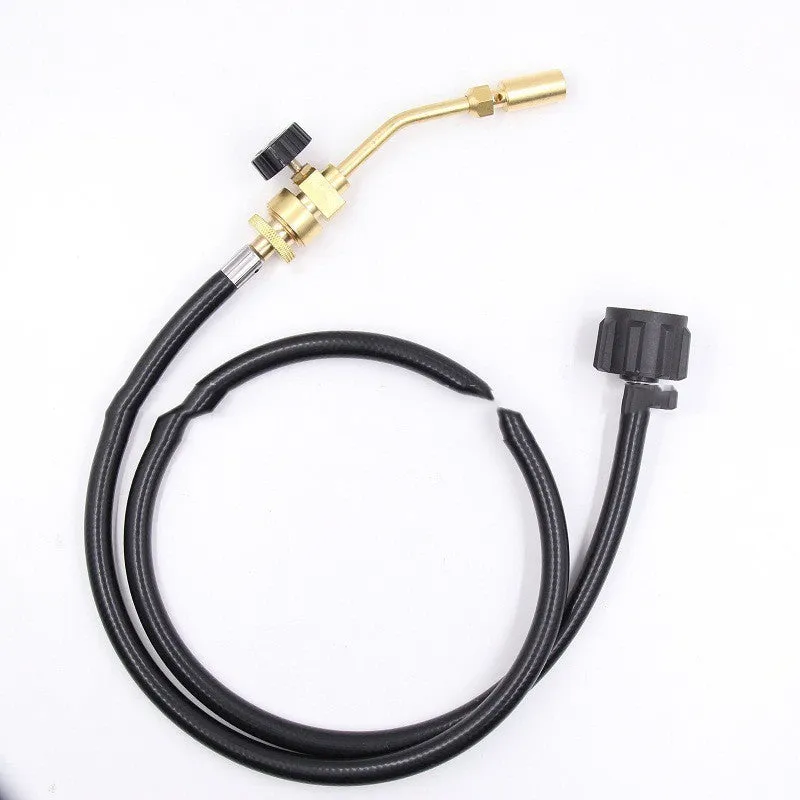 Propane welding gun pen flame brass torch photo colour oxygen-free high temperature
