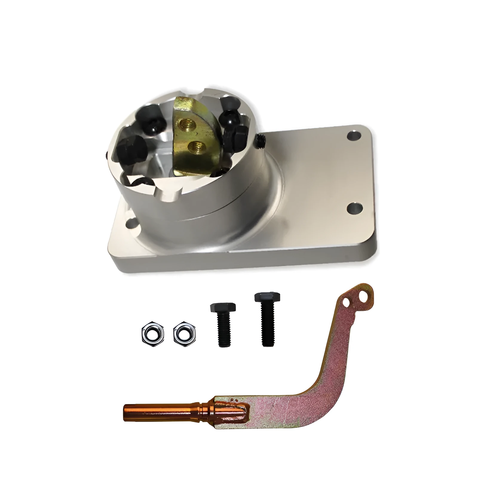 Silver aluminium alloy quick short shift rod for Horton vehicle models