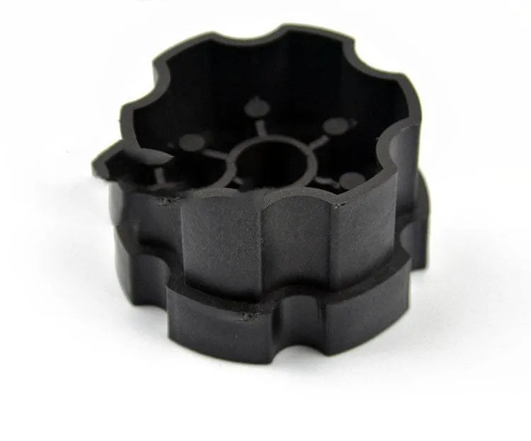 Plastic dual-wheel drive tire connector clip for children's electric car steering system
