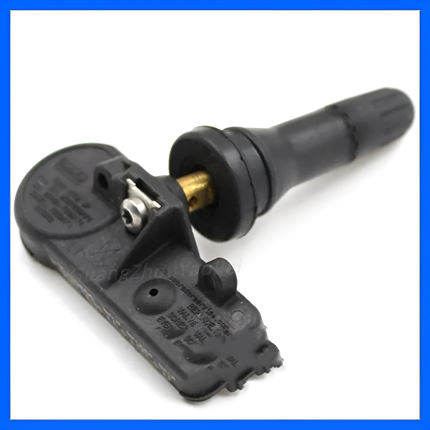 Black tire pressure sensor for standard automotive tyre pressure measurement