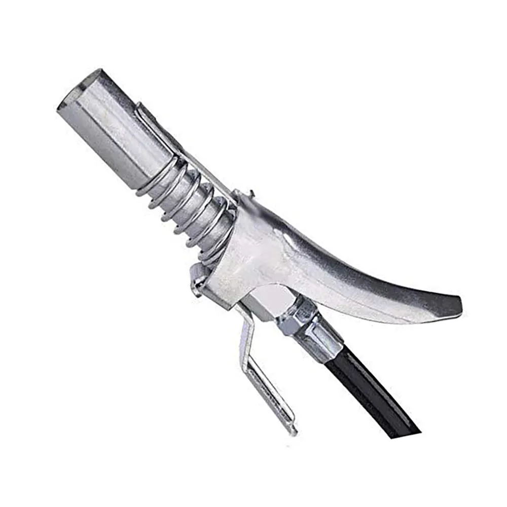 Silver lock-clamp high-pressure grease nipple new style for grease gun nozzle