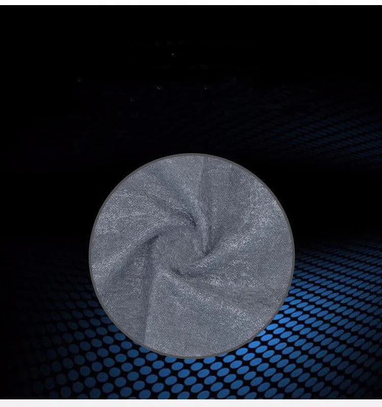 Nano-marking cloth repair cloth for car paint scratch repair, decontamination, and colour classification, single piece solid nano cloth
