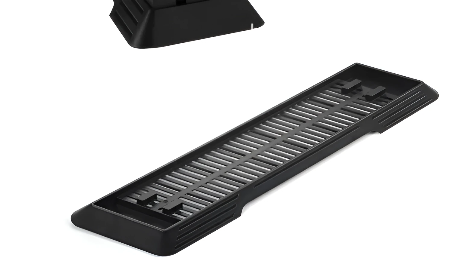 PS4 Pro upright bracket black 37cm x 9cm x 2.5cm for vertical console placement