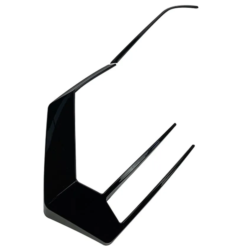 Rear air knife for Golf 7 R400 tail lamp in piano black ABS plastic