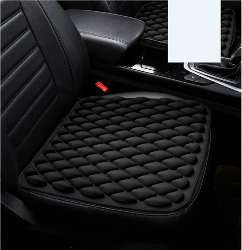 Polyester fibre pressure relief seat cushion 45x45cm in beige, black, blue, brown, grey for chair use