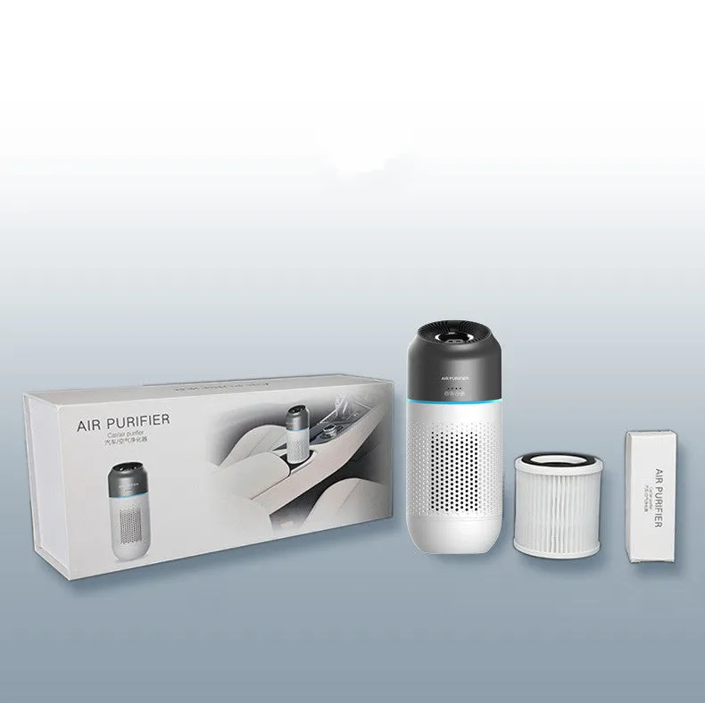 Inductive USB negative ion car air purifier CP01 with H13 composite filter and gesture sensing control