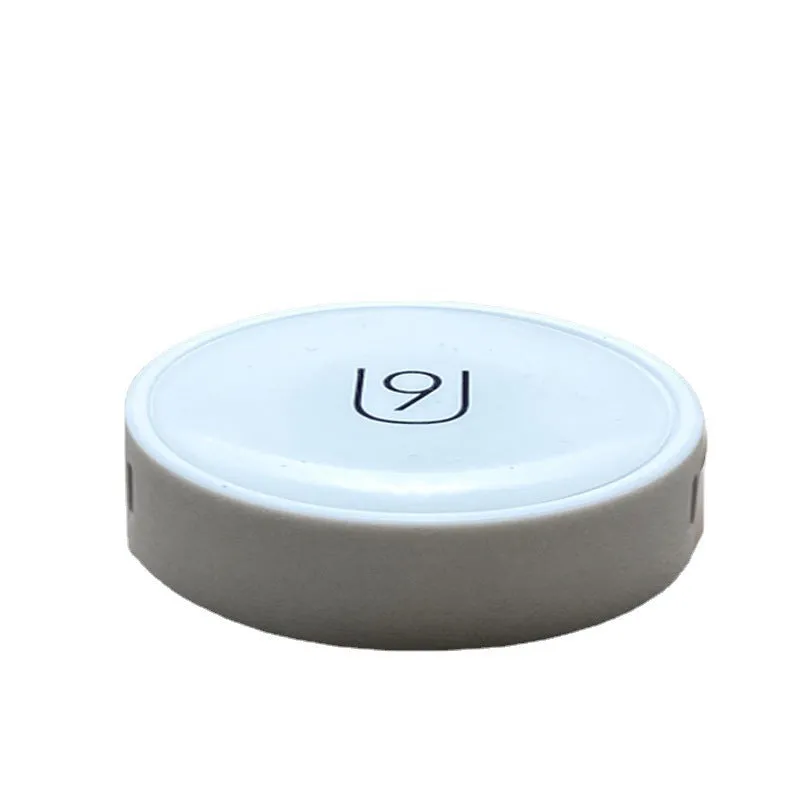 Round solid balm car decoration with floral fruity fragrance in three styles