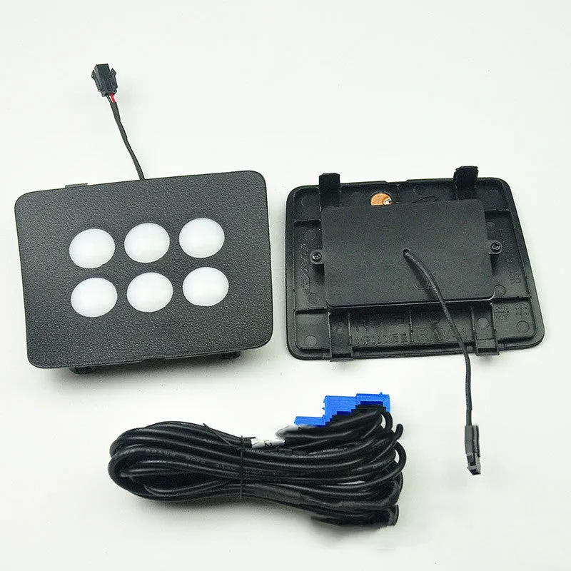 LED tail box camping light by Weilanda 100x120x50mm 12V 12W 600 lumens with touch switch