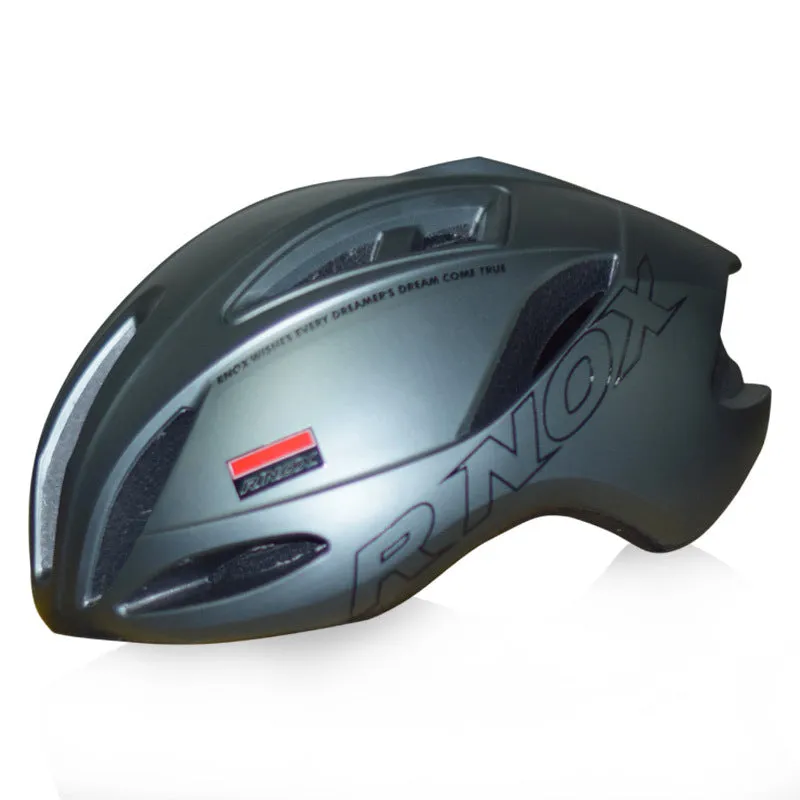Road mountain bike cycling helmet aerodynamic windproof lightweight 290g 11 vents one-piece moulding black