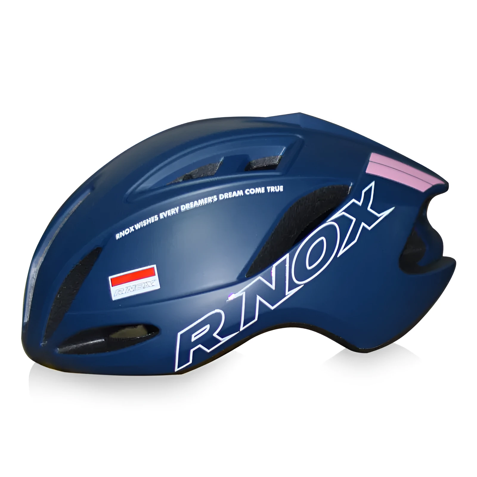 Road mountain bike cycling helmet aerodynamic windproof lightweight 290g 11 vents one-piece moulding black