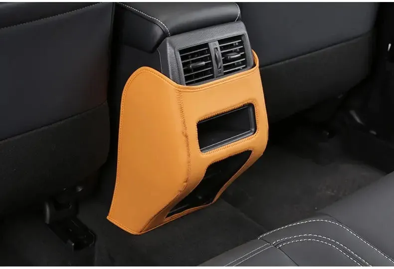 2023 Mitsubishi Outlander leather anti-kick pad set of 3 pieces for seat armrest and footwell protection