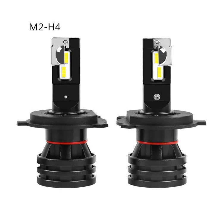 M2 automotive LED headlight with aviation aluminium heatsink, 55W 8000LM spotlight beam for GM vehicles