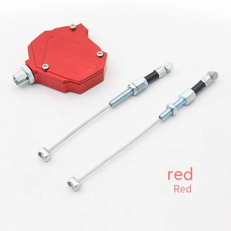 Motorcycle clutch labour-saving box modification kit in aluminium alloy shown in multiple colour options.