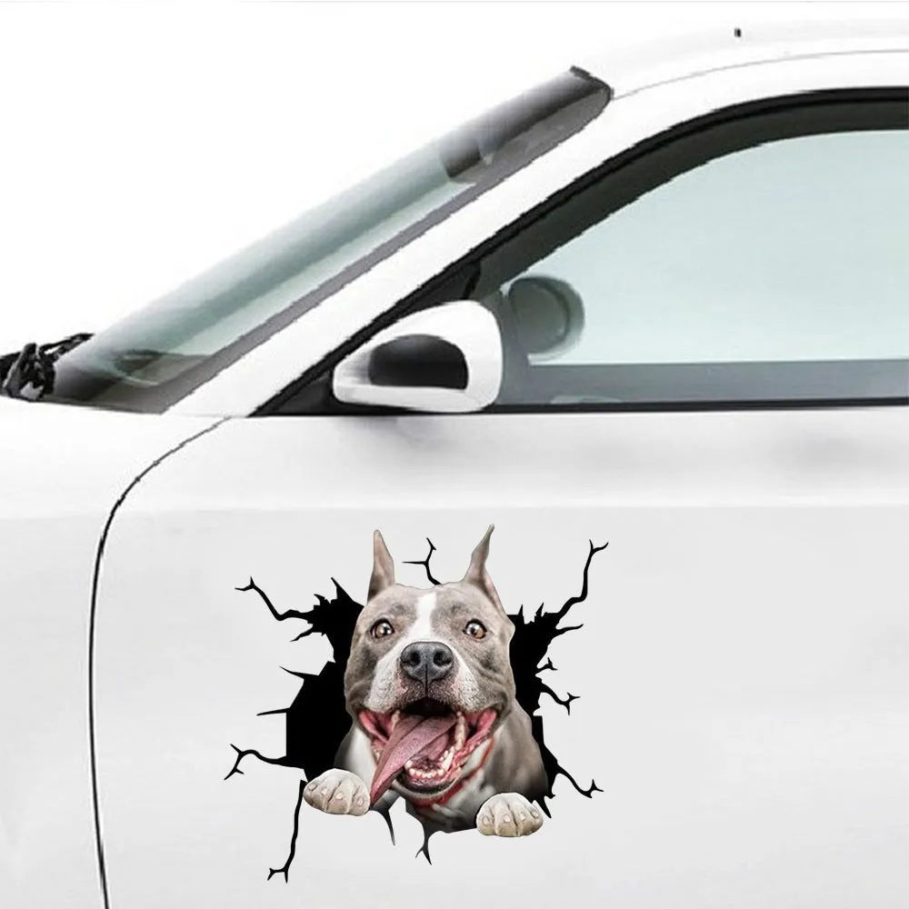 Creative simulation pet decoration car stickers paper material 20x30cm pack