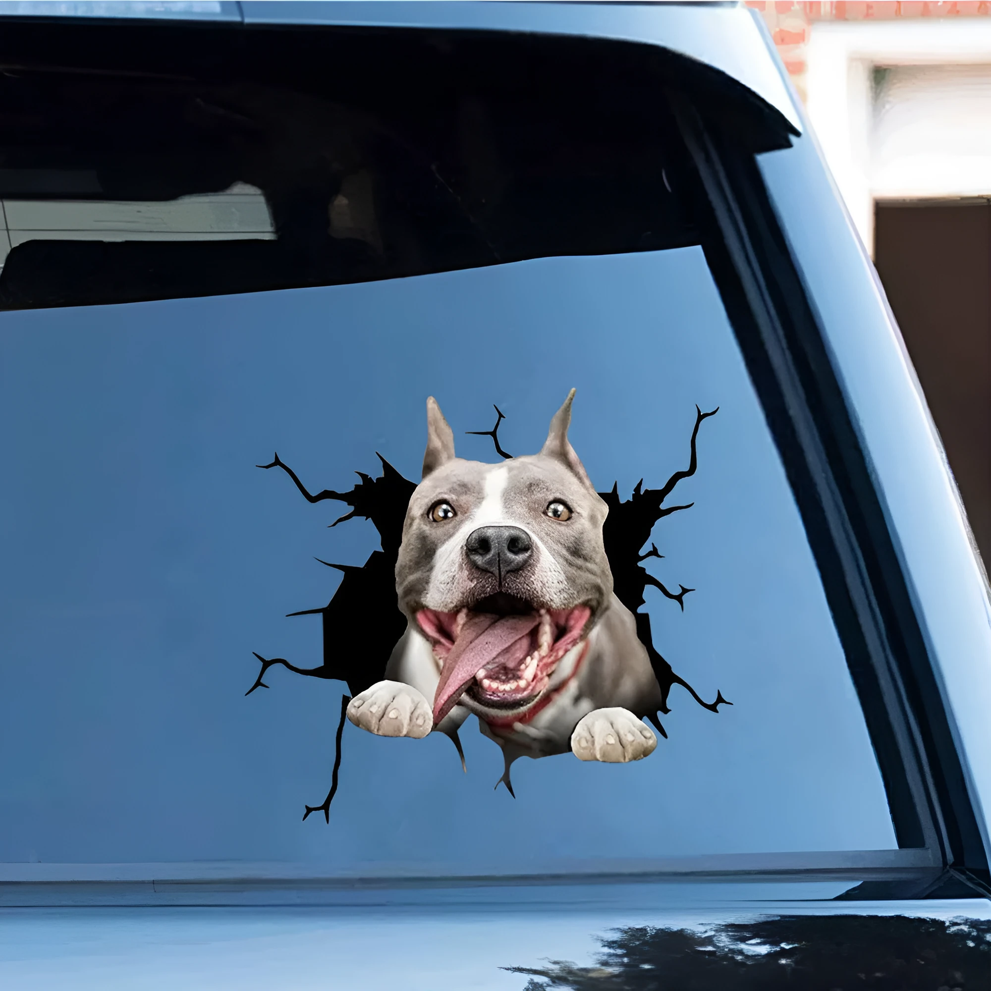 Creative simulation pet decoration car stickers paper material 20x30cm pack