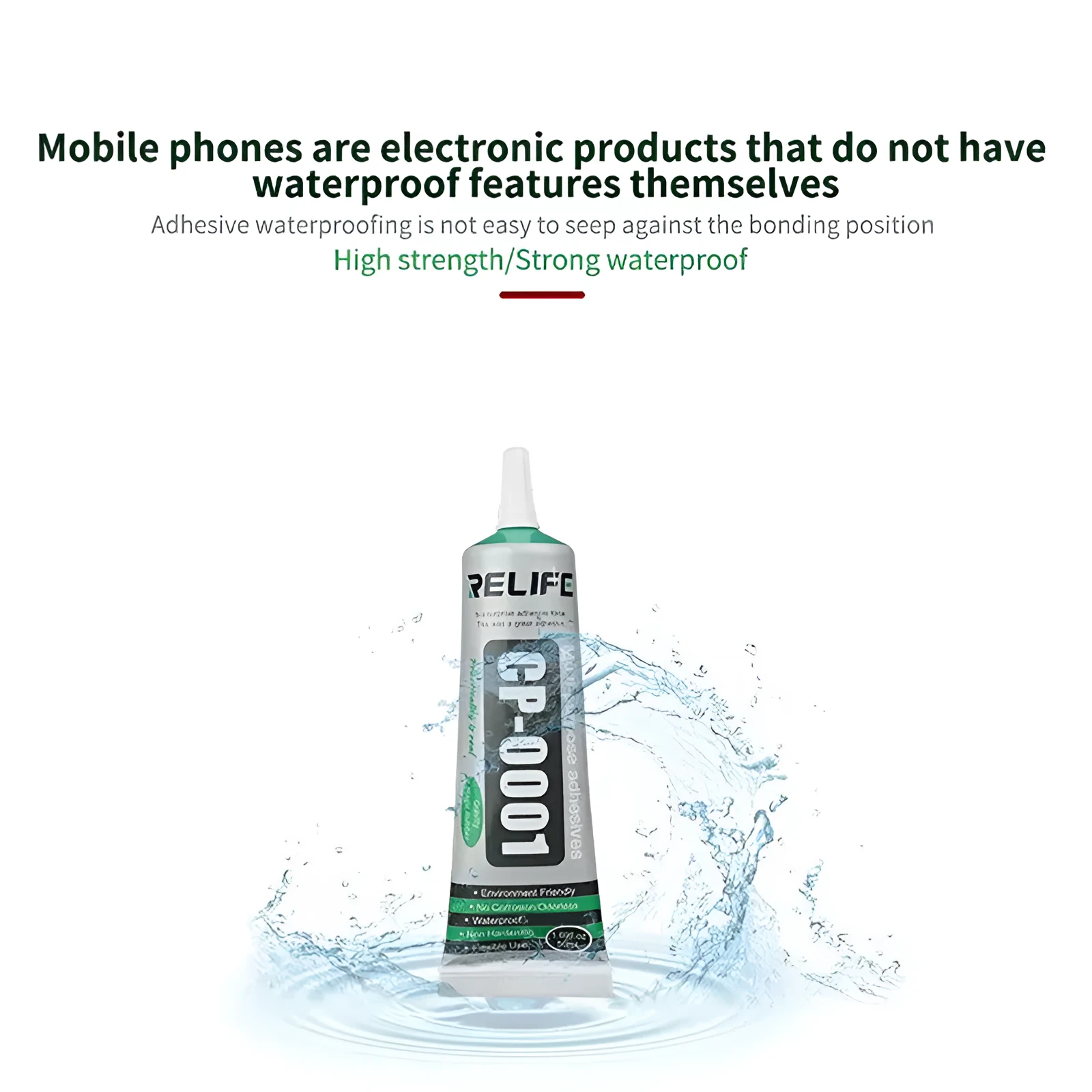 Mobile phone repair glue 50ml CP0001 for screen repair natural drying adhesive