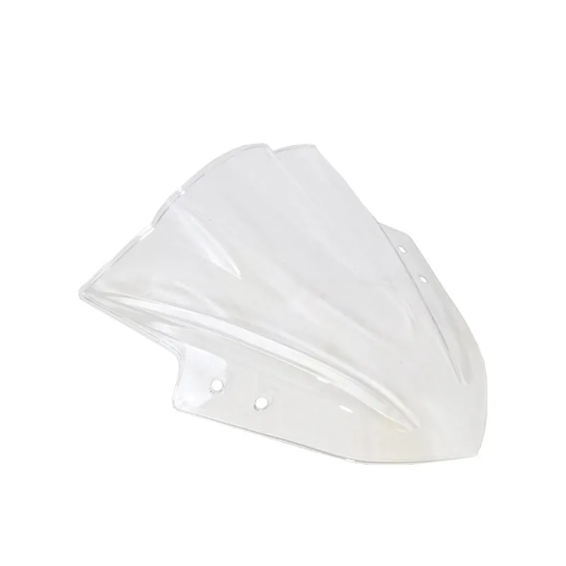 Universal motorcycle windshield 4mm plexiglass black colour for street car modification handlebar mount