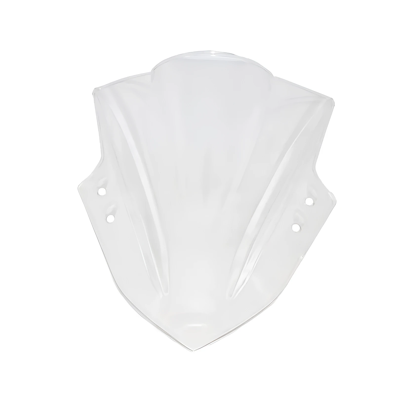 Universal motorcycle windshield 4mm plexiglass black colour for street car modification handlebar mount