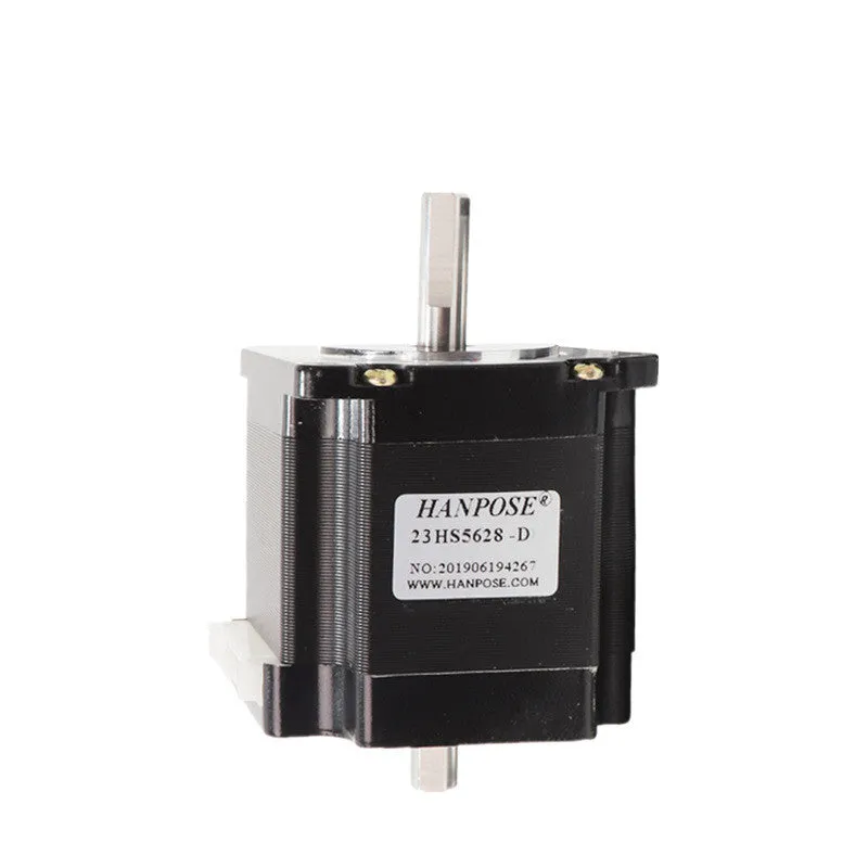 57BYGH56-SZ two-phase hybrid stepper motor with double output shaft and 57mm frame