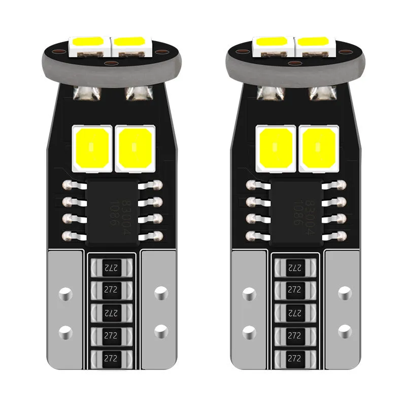 Small 10mm LED car licence plate reading light with white illumination