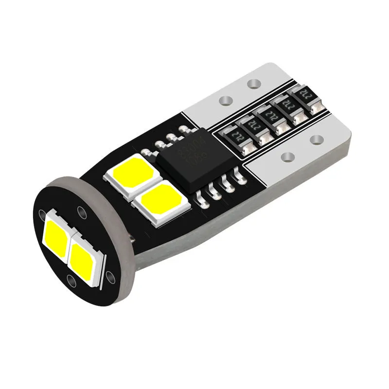 Small 10mm LED car licence plate reading light with white illumination