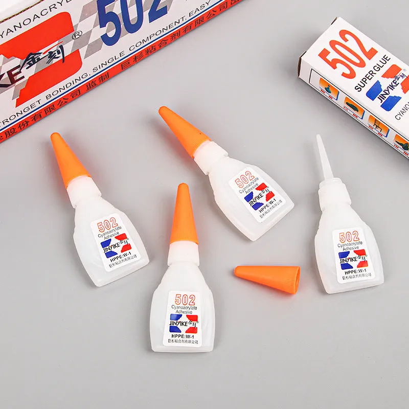 Specialised instant strong adhesive glue for shoe repairs in 3g and 8g sizes.
