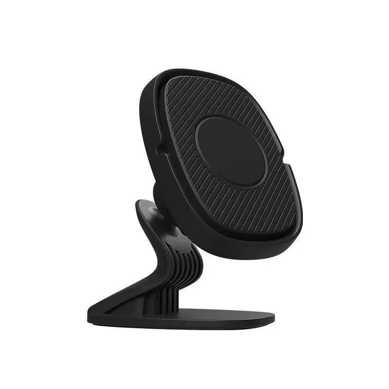 Strong magnetic suction car navigation holder black for mobile phone universal mounting on dashboard