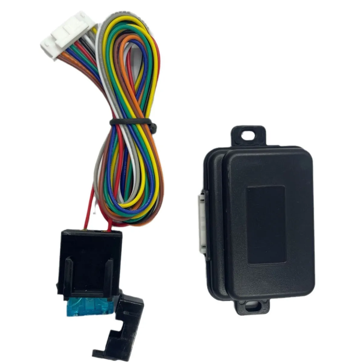 Black foldable universal car rearview mirror for full series vehicles