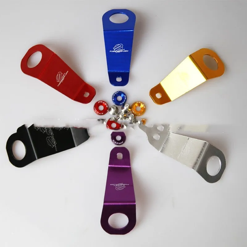 Aluminium alloy radiator bracket for Honda Civic EG modification in multiple colour options