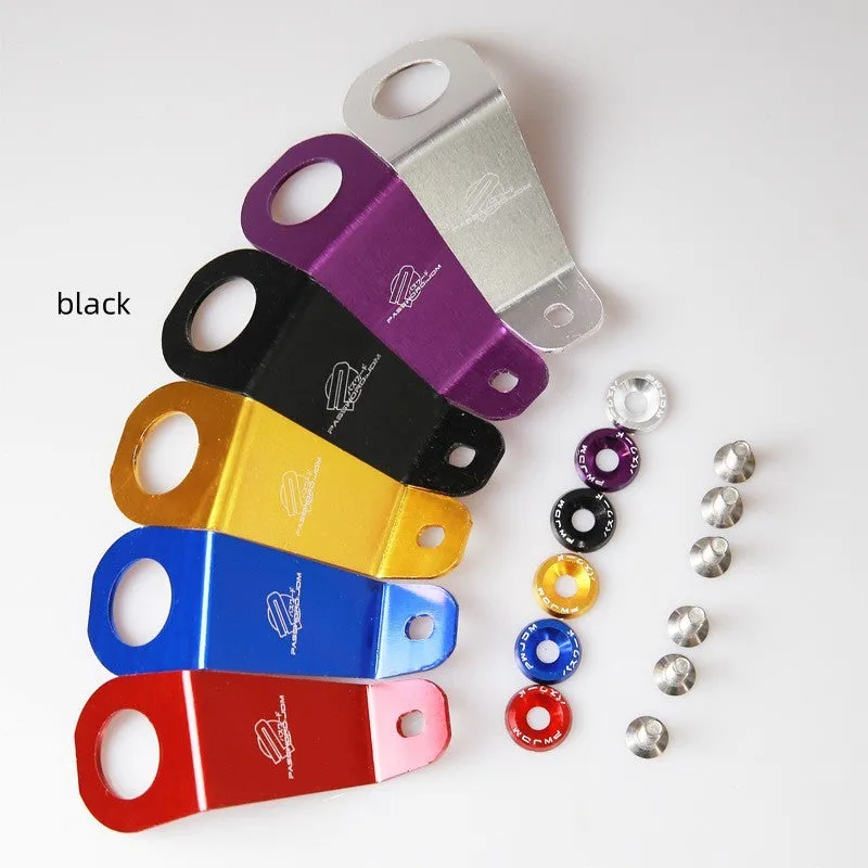 Aluminium alloy radiator bracket for Honda Civic EG modification in multiple colour options