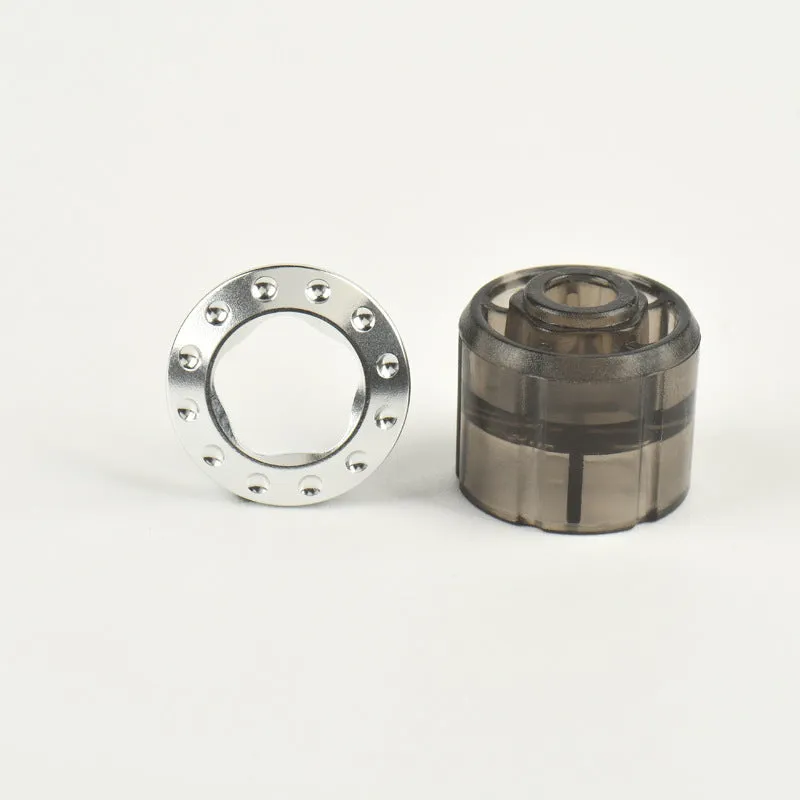IQO LUMA cigarette holder metal replacement cap with dismantlement tool for ILUMA Prime in Black colour
