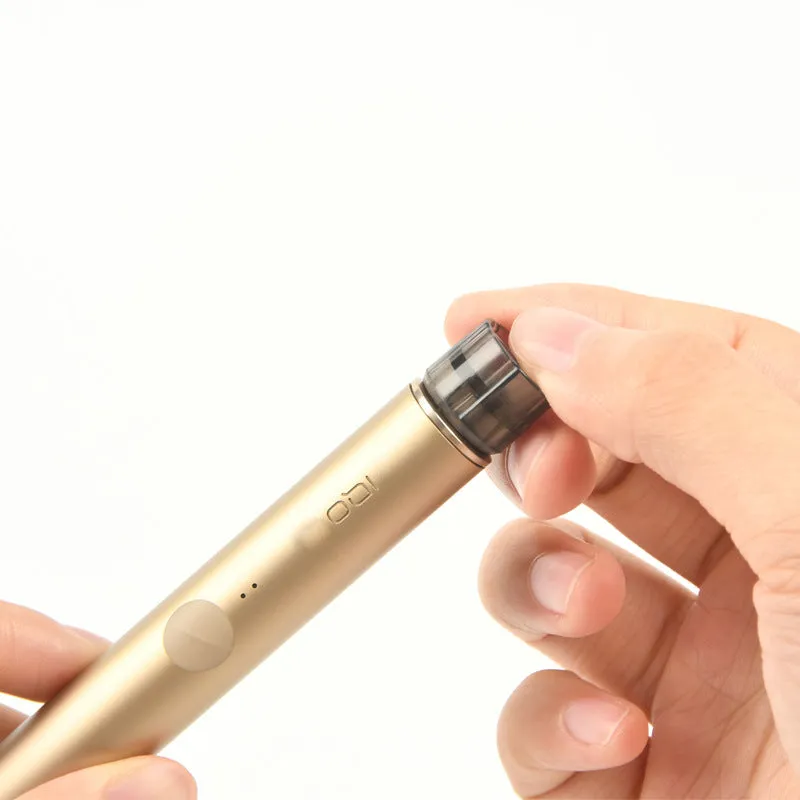 IQO LUMA cigarette holder metal replacement cap with dismantlement tool for ILUMA Prime in Black colour