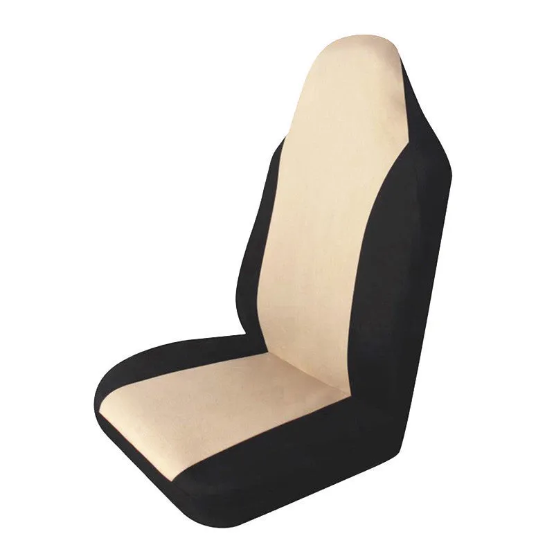 Car mesh all-season universal seat cushion for front row in black, beige, and gray colours
