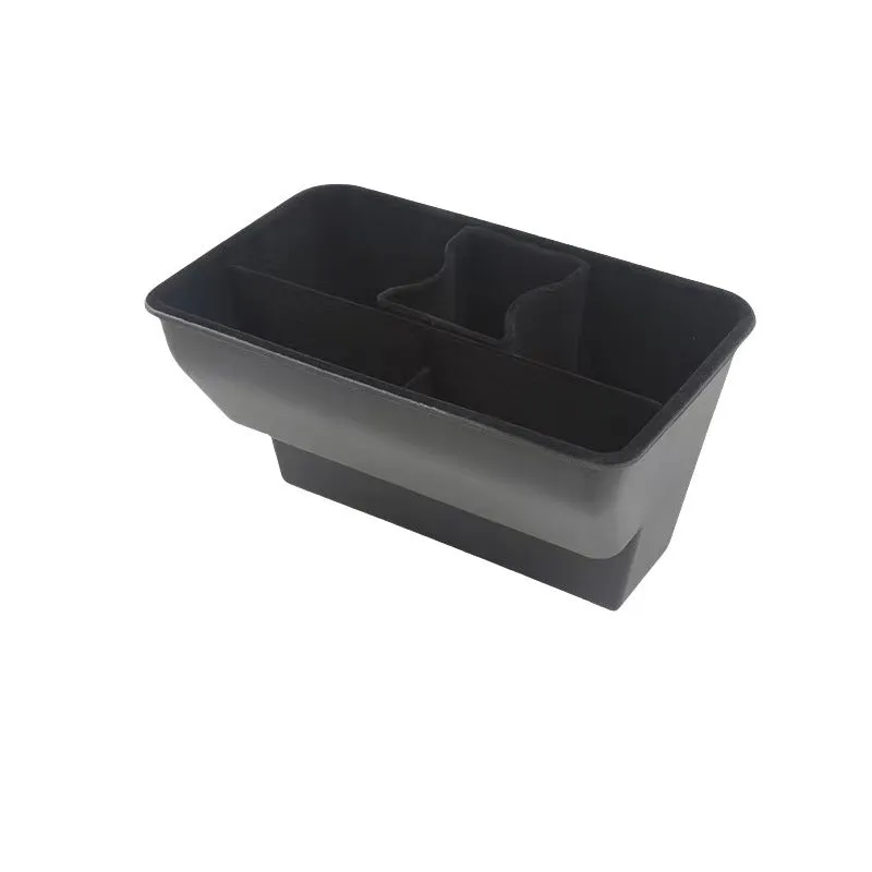 Tesla Model Y rear storage box in ABS plastic with waterproof feature and snug fit