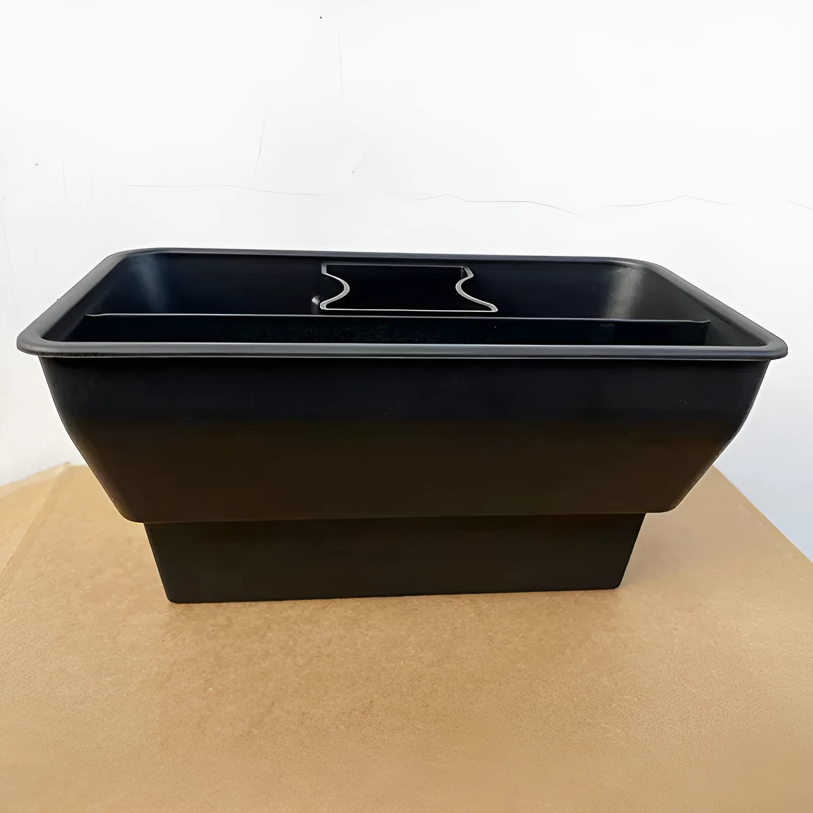 Tesla Model Y rear storage box in ABS plastic with waterproof feature and snug fit