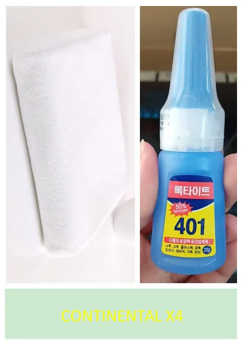 3D stereo rubber car tyre letter stickers with white towel and 20ml glue bottle for DIY fitting