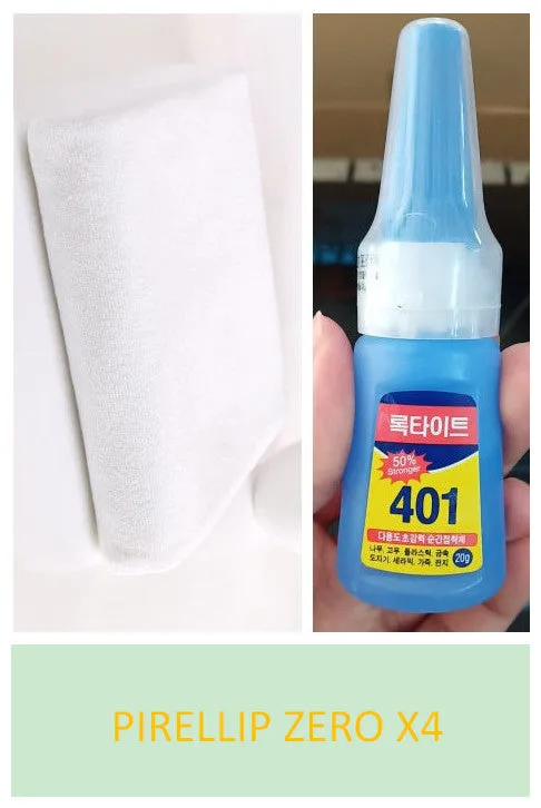 3D stereo rubber car tyre letter stickers with white towel and 20ml glue bottle for DIY fitting