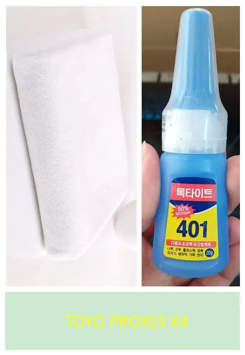 3D stereo rubber car tyre letter stickers with white towel and 20ml glue bottle for DIY fitting