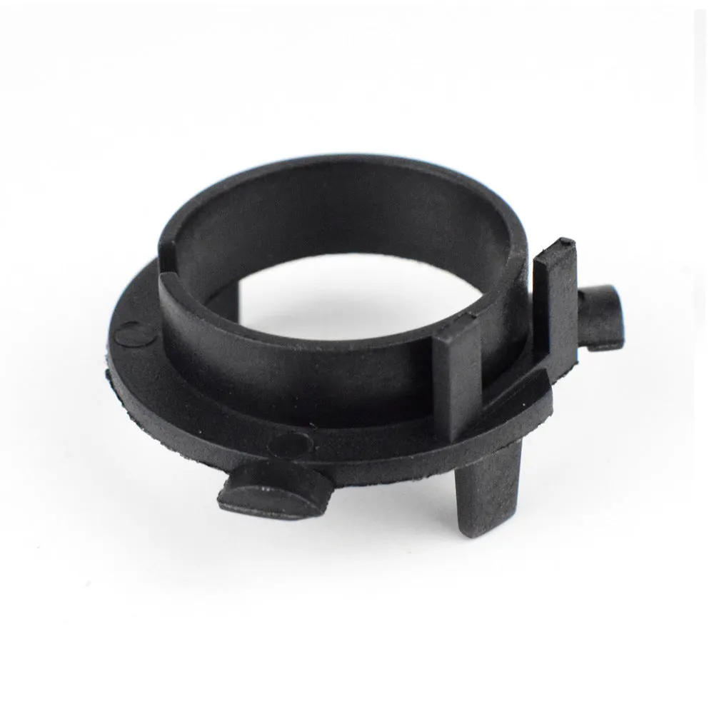 Black ABS plastic headlight adjustment card holder for compatible car models.