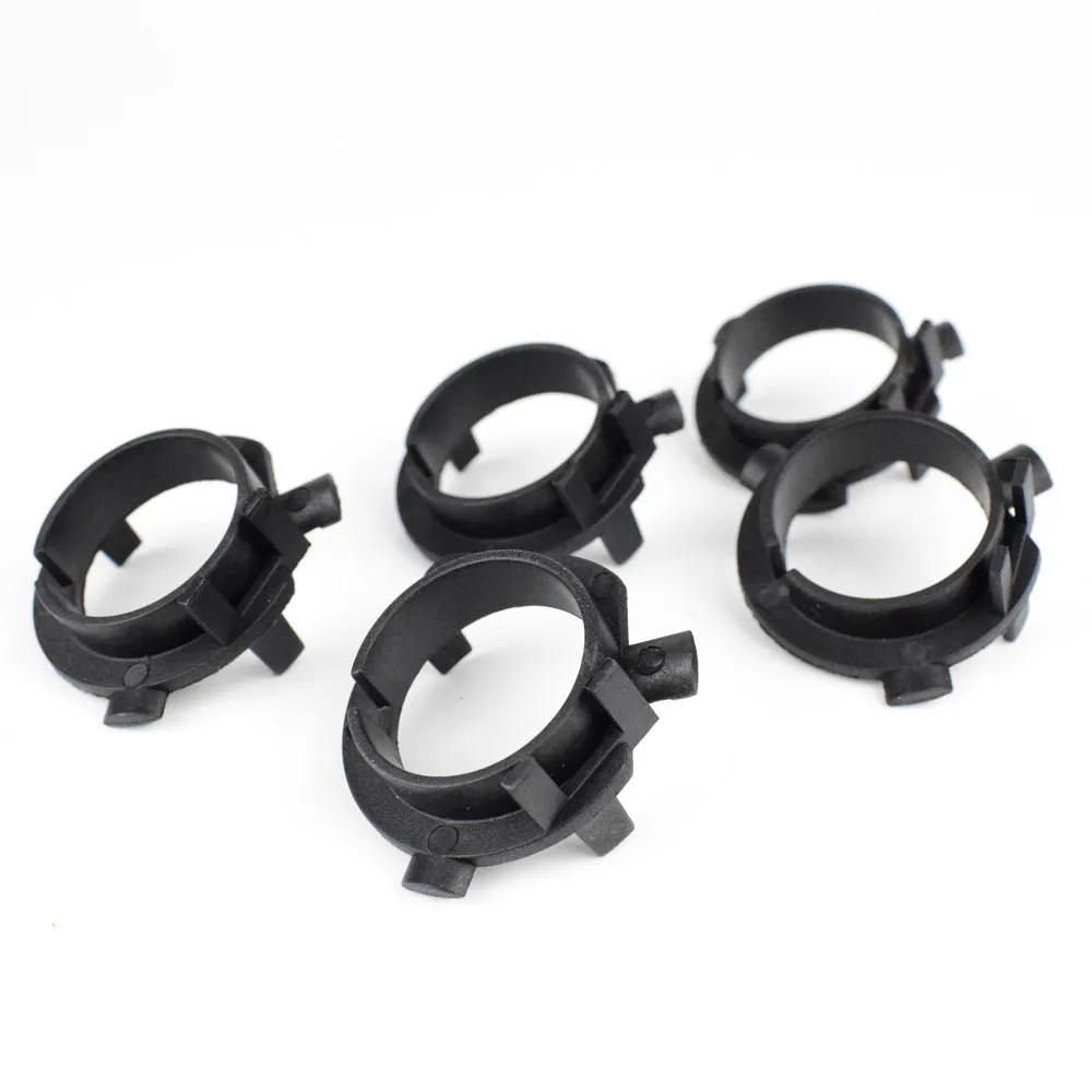 Black ABS plastic headlight adjustment card holder for compatible car models.