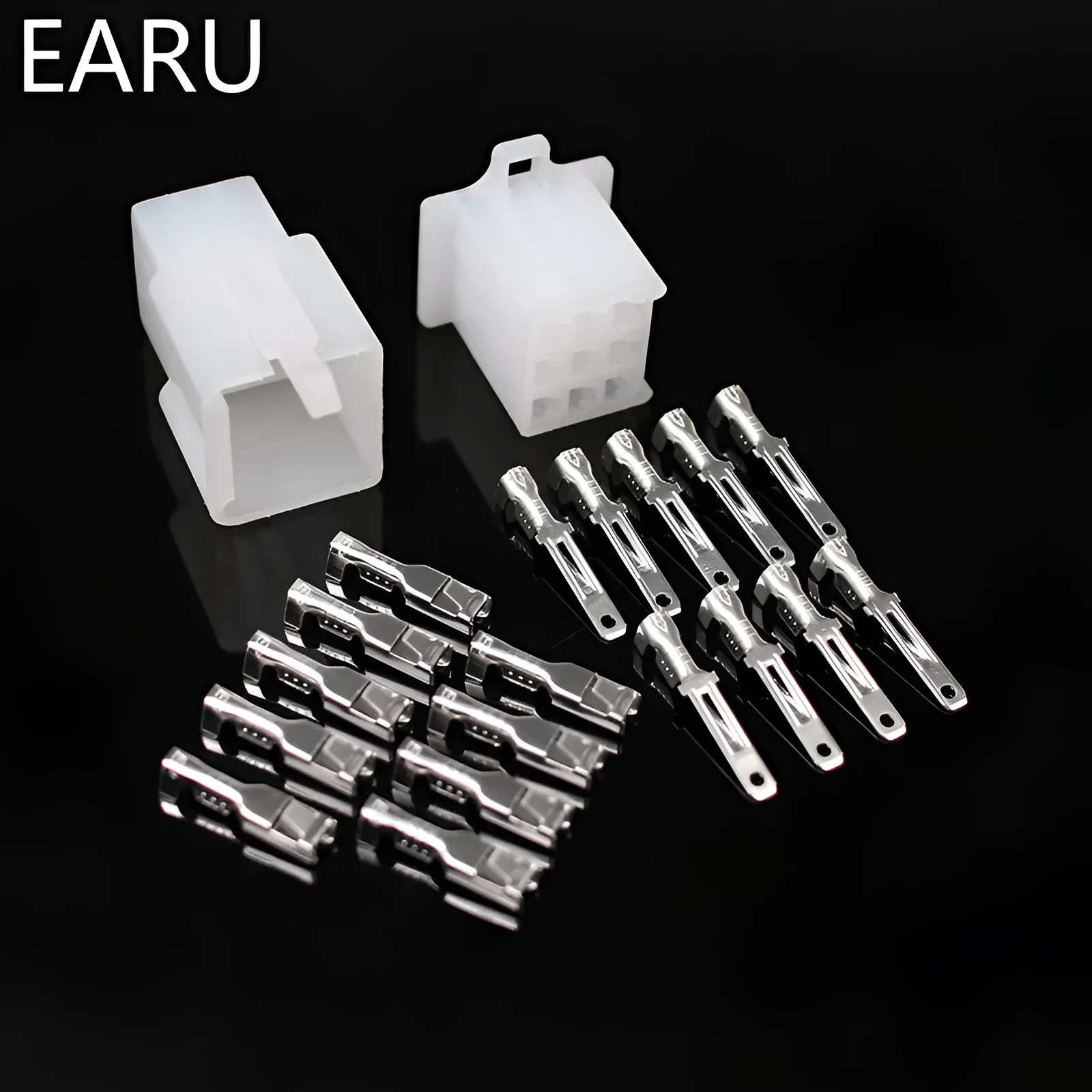 Motorcycle automotive connector butt male and female plug 2.8mm for wire harness