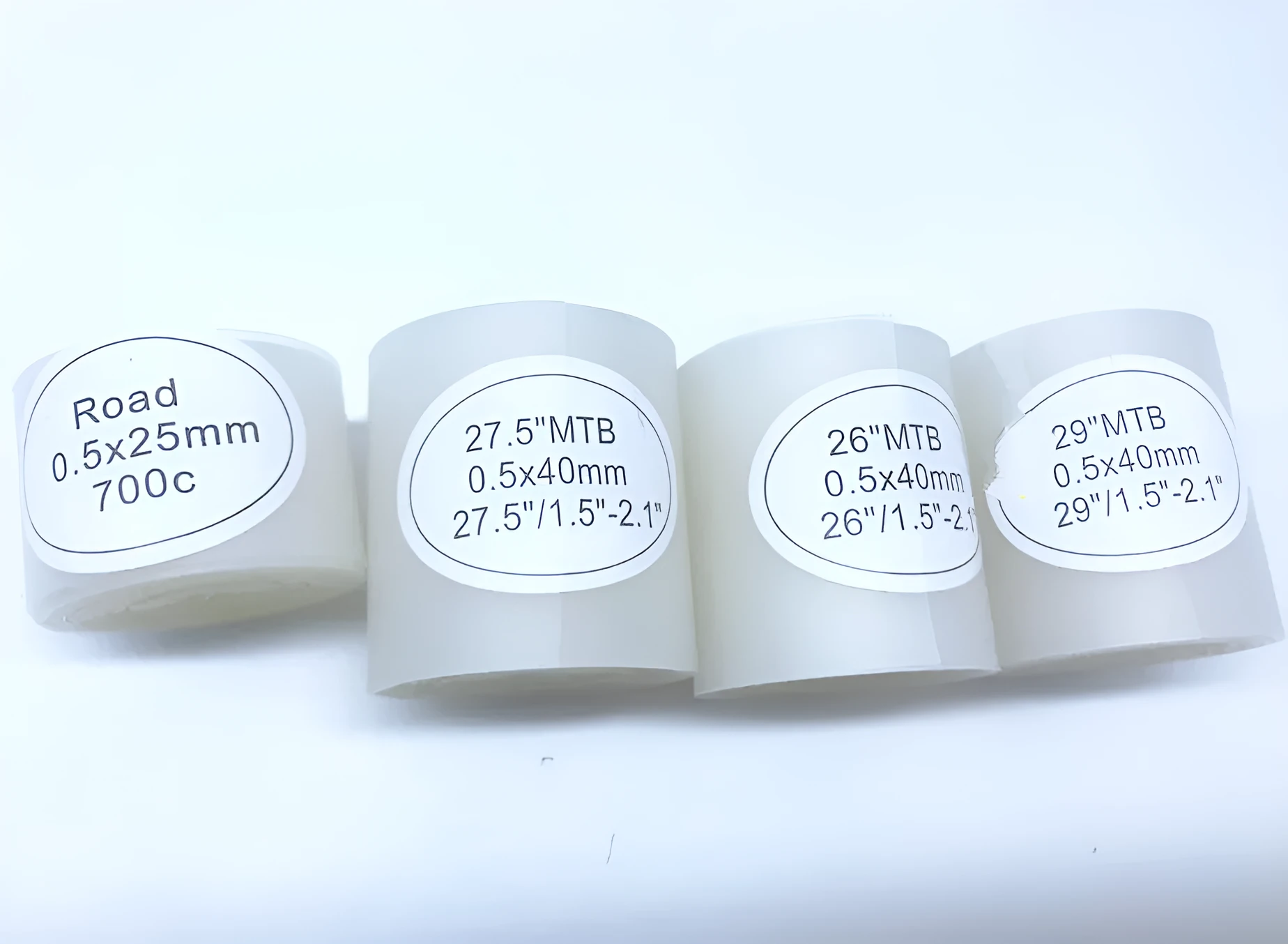 Polyurethane bicycle stab-resistant tire pad 0.5mm thick for MTB or road bike puncture protection