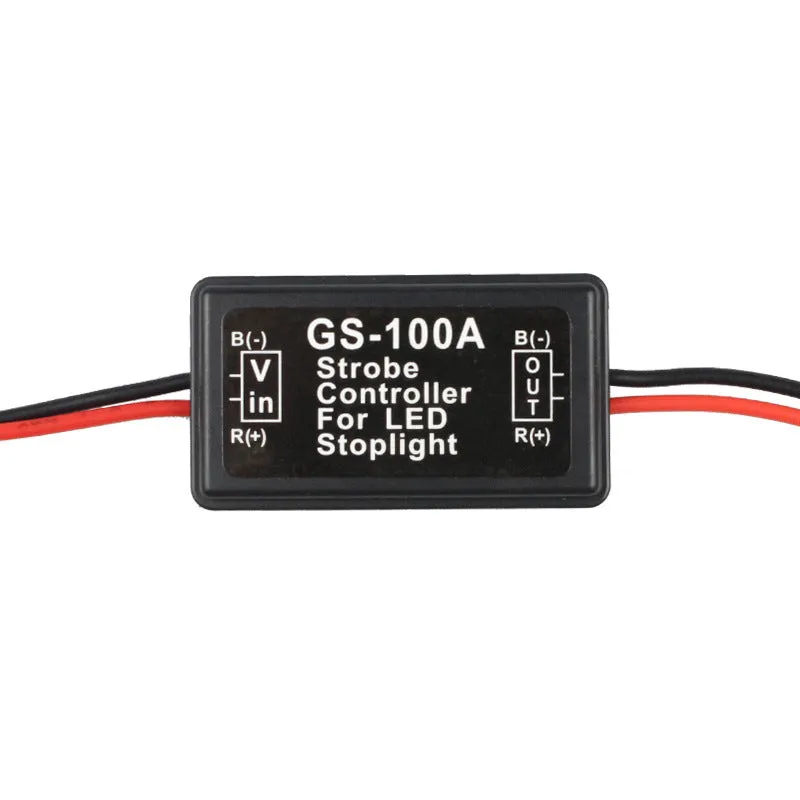 ABS auto taillight safety warning controller black 11cm 7cm 1cm car replacement part
