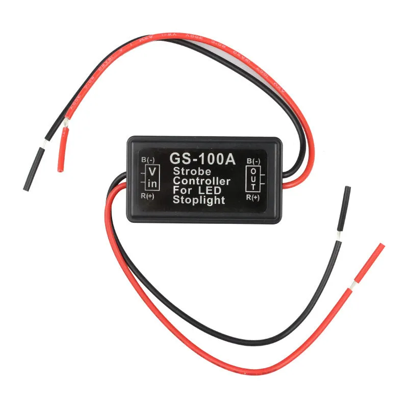 ABS auto taillight safety warning controller black 11cm 7cm 1cm car replacement part