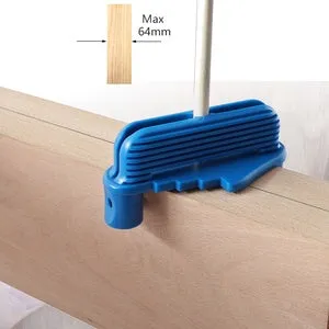 Centre scriber marker with 8 sidelines ABS plastic magnet board grooving tool black
