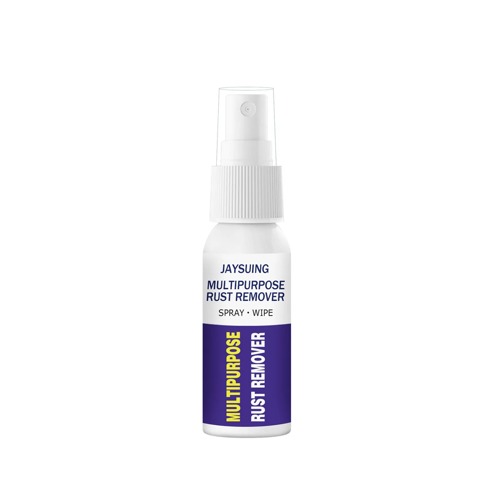 30ml plastic spray bottle of metal rust remover for stainless steel and wheel hub cleaning