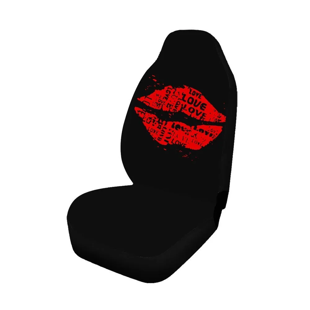 Universal front seat cover 51x132 cm in mesh cloth with 3MM sponge, available in eight colour styles, includes hooks for installation