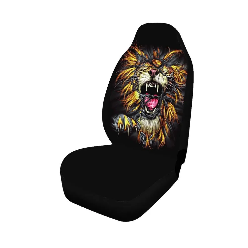 Universal front seat cover 51x132 cm in mesh cloth with 3MM sponge, available in eight colour styles, includes hooks for installation