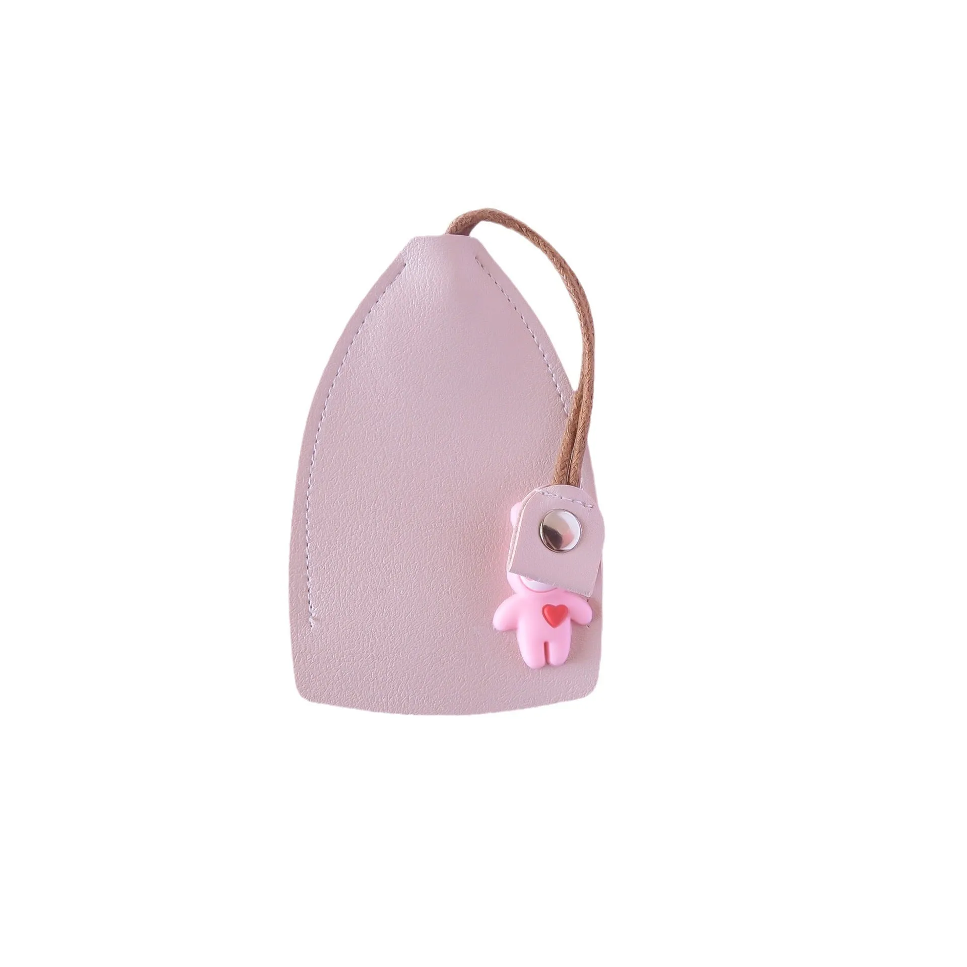 Universal pu leather car key case with anti-theft function in five colour options